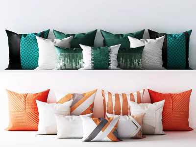 Modern pillow 3d model