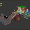 Orange SANY SYL956H Loader With Large Bucket And Black Tires On Reflective Surface