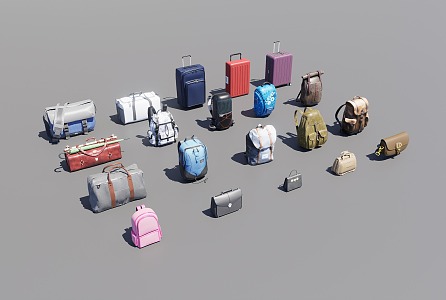 Backpack 3d model