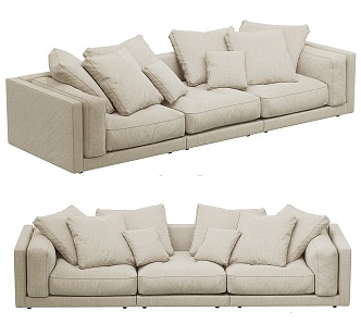 Flexform LUCIEN Multiplayer Sofa 3d model