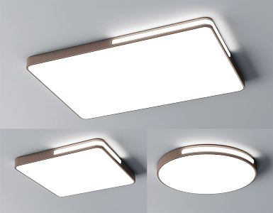 modern ceiling lamp 3d model