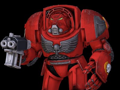 The Robot Terminator 3d model