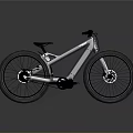 Sleek Modern Bicycle With Sturdy Frame Large Wheels And Comfortable Seat