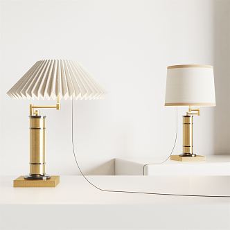 Light Luxury Table Lamp Simple Table Lamp 3d model