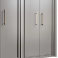 Contemporary Wardrobe Design With Multiple Cabinet Doors And Sleek Metal Handles