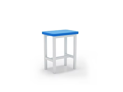 Modern Stool Classroom Student Chair 3d model Modern Stool Classroom Student Chair 3d model