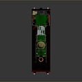 vintage train steam train train carriage locomotive head steam car carriage train modern vehicle 3d model