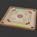 Wooden Frame Tabletop Sports Equipment With Colorful Balls Indoor Game Board