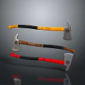 Tomahawk Axe Wooden Axe Handle Axe Mountain Axe Chopping Wood Axe Chopping Wood Axe Magic Axe 3d model