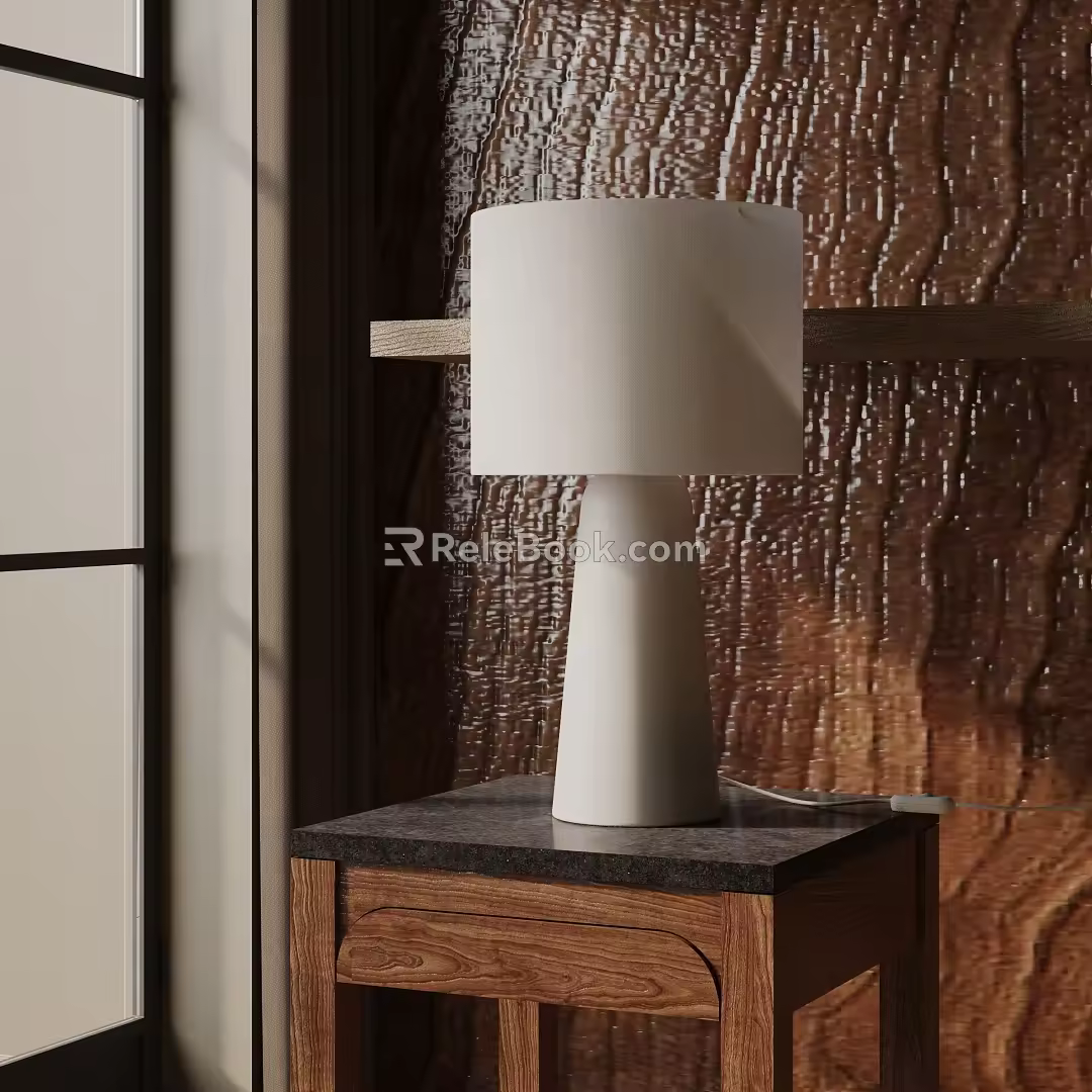 Modern table lamp 3d model