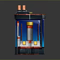 Modern Sci-Fi Equipment Sci-Fi Items Sci-Fi Components High-Tech Components 3d model