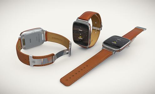 modern watch 3d model