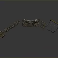 Military Weapons Ammunition Storage Cases With Camouflage Finish And Stacked Arrangement Design