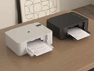 Modern Printer Copier 3d model