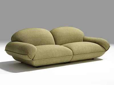 Modern fabric sofa 3d model