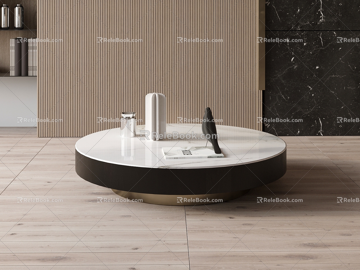 Modern coffee table 3d model