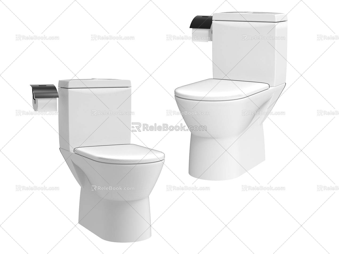 Bathroom toilet 3d model