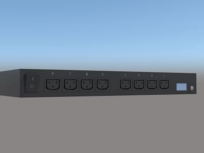 Modern equipment 3d model