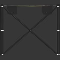 Practical Camouflage Folding Table with Sturdy Metal Frame and Portable Design for Home Use