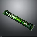 Cailler Chocolate Bar With Green Wrapper Featuring Brand Logo And Design Elements 3d model