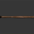 Vintage Wooden Handle Metal Head Hammer As Traditional Weapon Design Piece