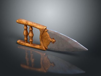 Dagger Sword Knife Bayonet Pickknife Magic Dagger Magic Knife Wooden Knives for Protection Outdoor Knife 3d model