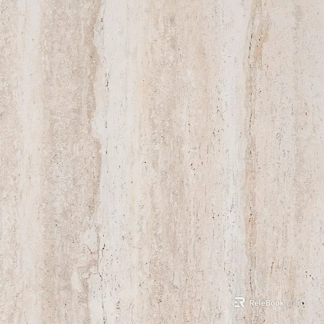 Beige Natural Stone Wall With Elegant Textured Surface And Neutral Design 3d model 