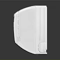 White Wall Mounted Air Conditioner With Grille Design For Home Cooling
