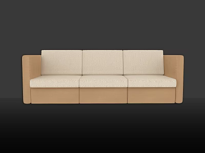 Sofa Casual Sofa Sofa Multi-person Sofa Living Room Sofa Simple Sofa 3d model