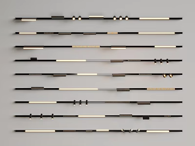 Various Modern Downlights And Spotlights With Different Designs For Home Lighting 3d model