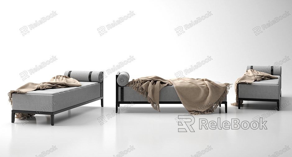 Modern chaise longues model