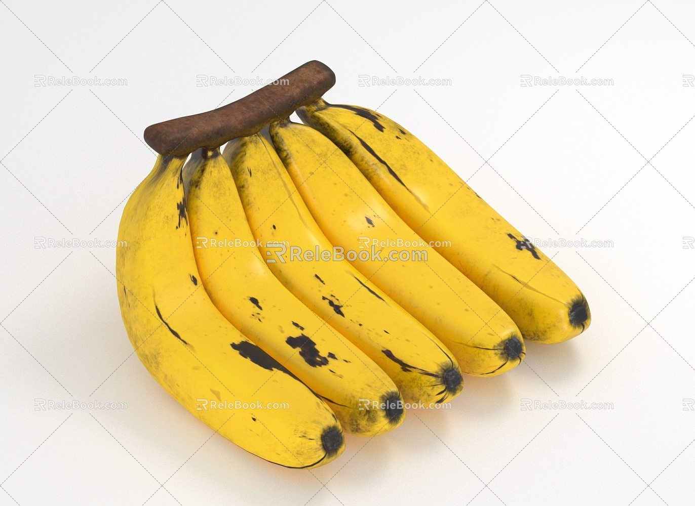 Modern Banana 3d model