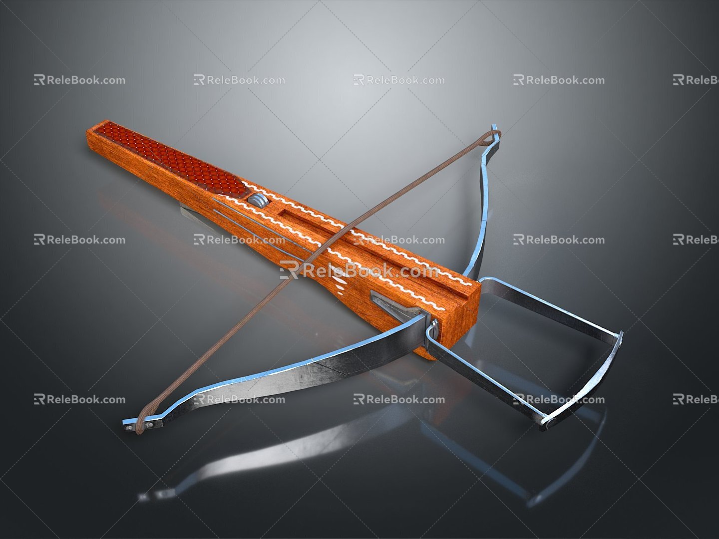 Crossbow Crossbow Crossbow Crossbow Mechanical Crossbow Shift Bow and Arrow Shoot Far Equipment Weapons High-tech Crossbow 3d model