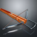 Crossbow Mechanical Crossbow Shift Bow and Arrow Shoot Far Equipment Weapons High-tech Crossbow 3d model