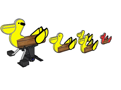 Modern Rocking Horse 3d model