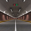 The Modern Tunnel 3d model