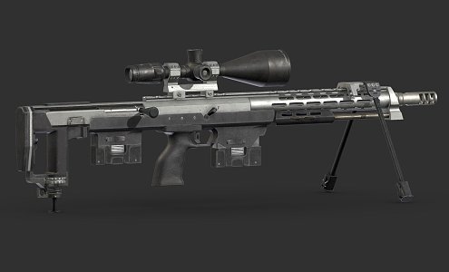 Rifle 3d model