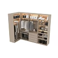 Practical Storage Cabinet With Hanging Clothes Folded Garments Drawers Hats Bags Shoes And Storage Boxes