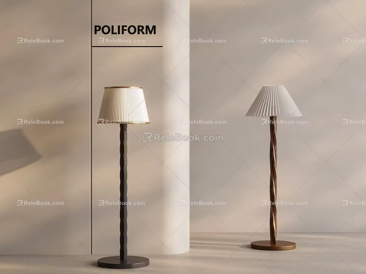 French floor lamp retro floor lamp Chinese retro floor lamp French retro floor lamp 3d model