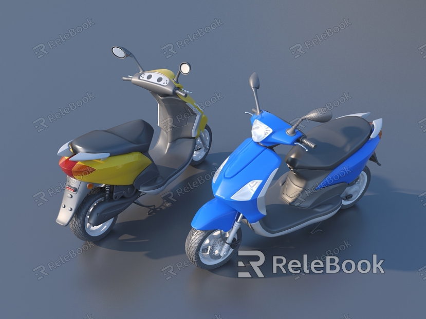 Motorcycle Electric Motorcycle Two-wheeled Motorcycle Vehicle model