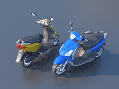 Motorcycle Electric Motorcycle Two-wheeled Motorcycle Vehicle 3d model