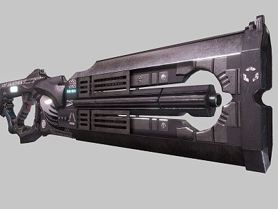 weapon rifle blade model