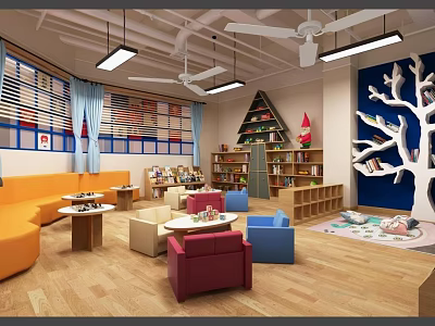 Kindergarten 3d model