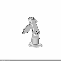 White Industrial Robotic Arm Automation Equipment With Mechanical Structure And Precision Gripper