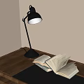 Table lamp 3d model