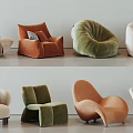 Stylish Accent Chairs In Various Colors And Modern Designs For Living Room