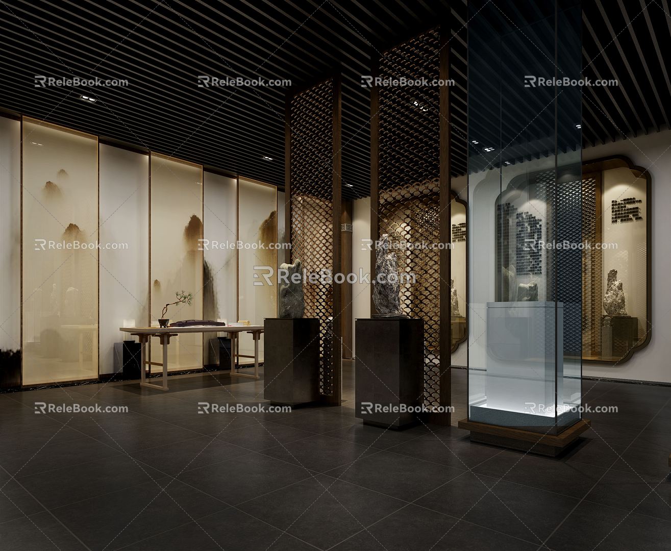 New Chinese Museum 3d model