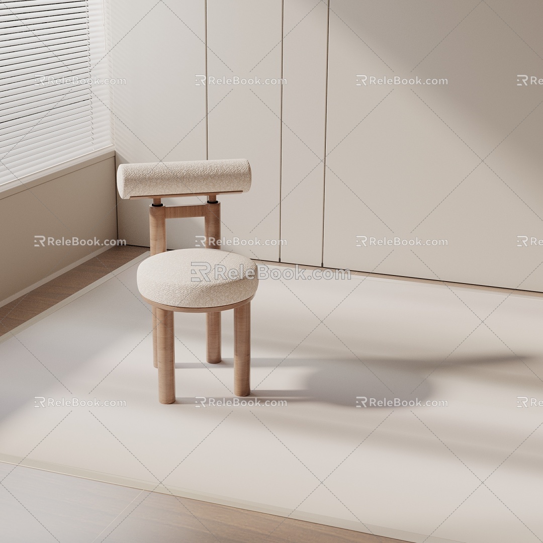 Modern Dining Chair 3d model