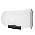 Haier White Electric Water Heater With Digital Temperature Display Panel