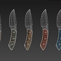 Knife Knife Dummy Knife 3d model